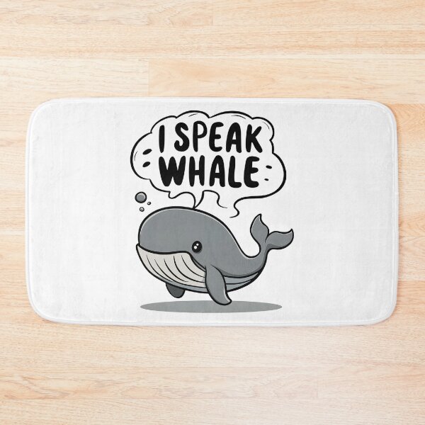 Item preview, "I Speak Whale" Cute whale Lover protect our ocean ocean day T-Shirt designed and sold by MAPDDesigns.