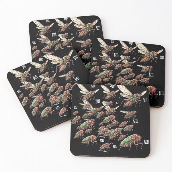 Item preview, Funny Cicadas 2024,Time To Scream, For Entomologiste designed and sold by ArtByKatti.