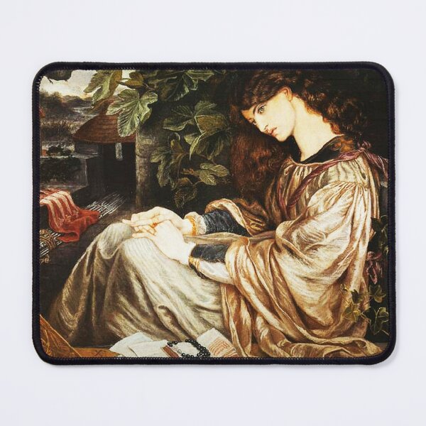 Item preview, La Pia de’ Tolomei, 1868-1880, oil on canvas - Dante Gabriel Rossetti designed and sold by Vintage Designs +.