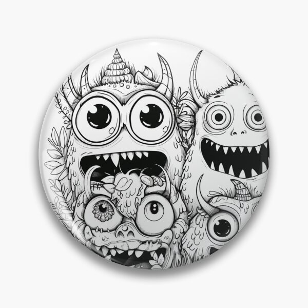 Item preview,   Funny Happy Monsters Collection designed and sold by Oksana Suprun.