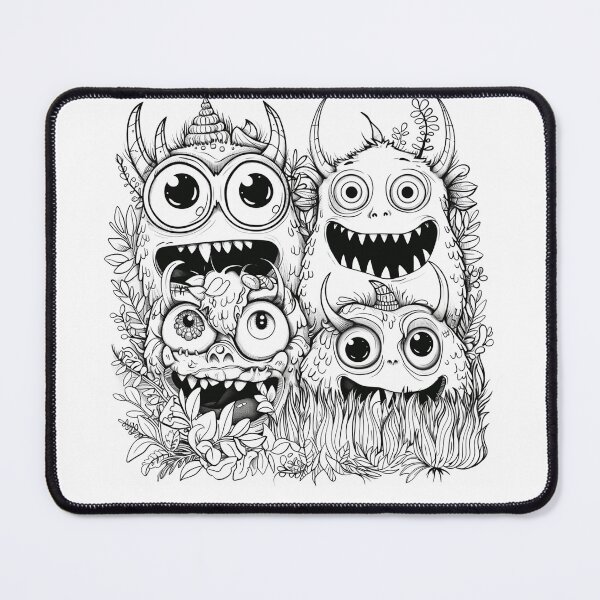 Item preview, Funny Happy Monsters Collection designed and sold by Oksana Suprun.