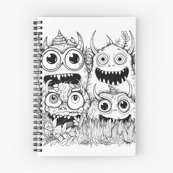 Item preview,   Funny Happy Monsters Collection designed and sold by Oksana Suprun.