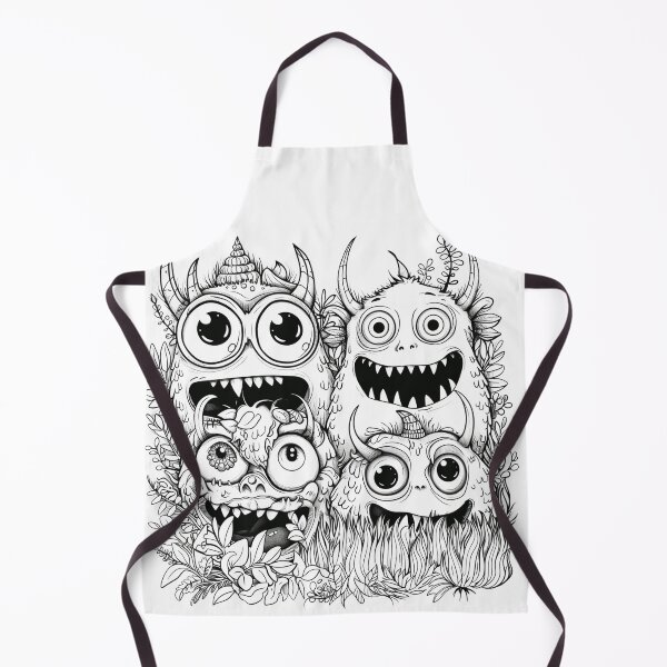 Item preview, Funny Happy Monsters Collection designed and sold by Oksana Suprun.