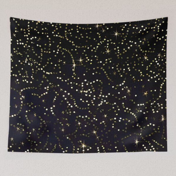 Item preview, Printed image of golden glitter and sequins v5 designed and sold by JaReVa.