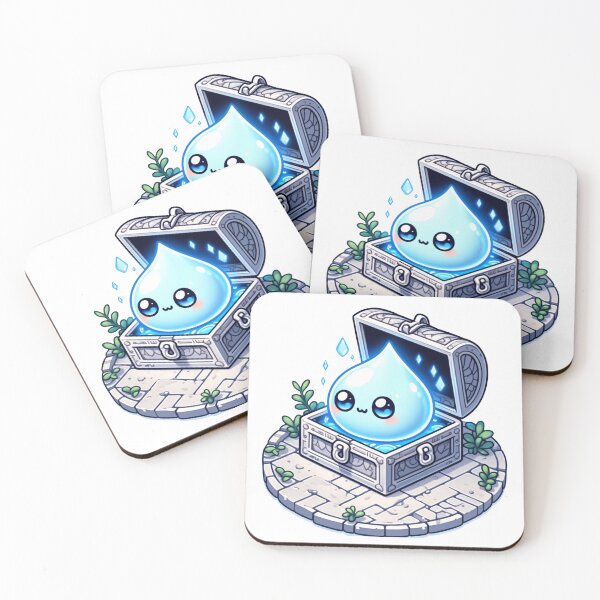 Item preview, A slime-like monster hidden in a treasure chest designed and sold by perfect-radius.