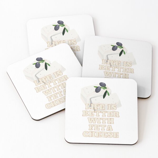 Item preview, Life Is Better With Feta Cheese designed and sold by musthavewords.