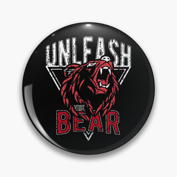 Item preview, Unleash the Bear - White/Red designed and sold by HAL-0079.