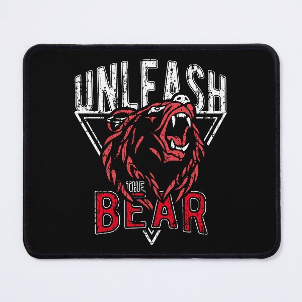 Item preview, Unleash the Bear - White/Red designed and sold by HAL-0079.