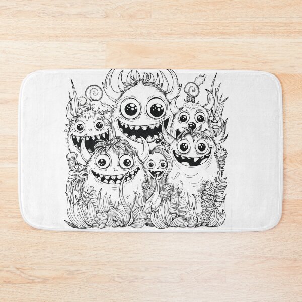 Item preview, Happy Funny Monsters Collection designed and sold by Oksana Suprun.