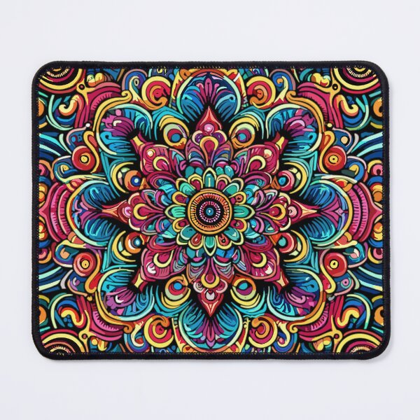 Item preview, Colorful Fractal Mandala designed and sold by MezkalArts.