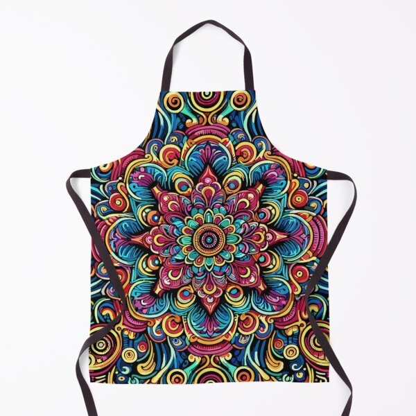 Item preview, Colorful Fractal Mandala designed and sold by MezkalArts.