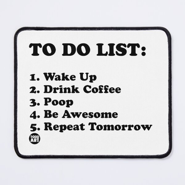 Item preview, TO DO LIST COFFEE designed and sold by TODD GOLDMAN.