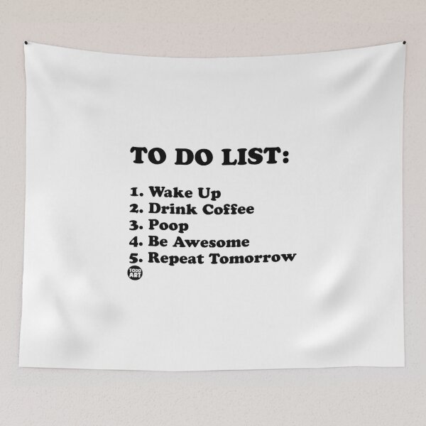 Item preview, TO DO LIST COFFEE designed and sold by TODD GOLDMAN.