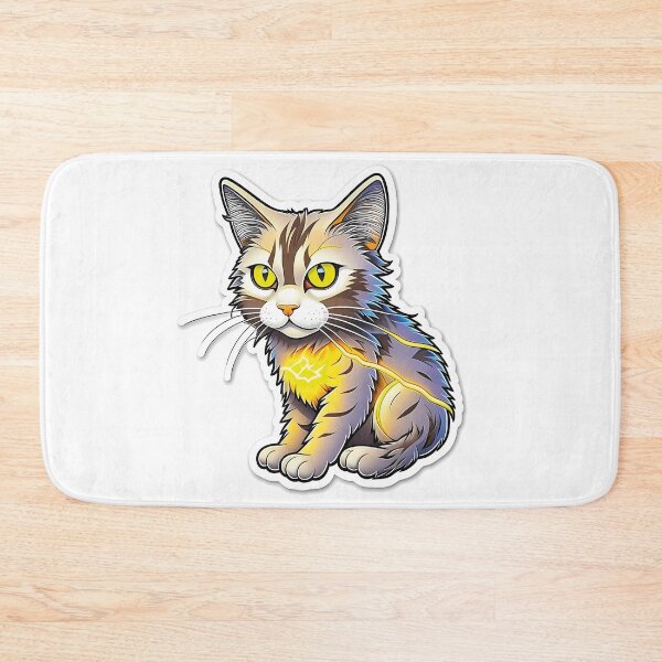 Item preview,  lightning cat designed and sold by Krasnovaovaova.