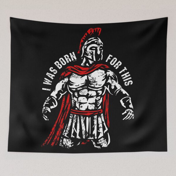 Item preview, Spartan - I was born for this designed and sold by Faissal Thomass.
