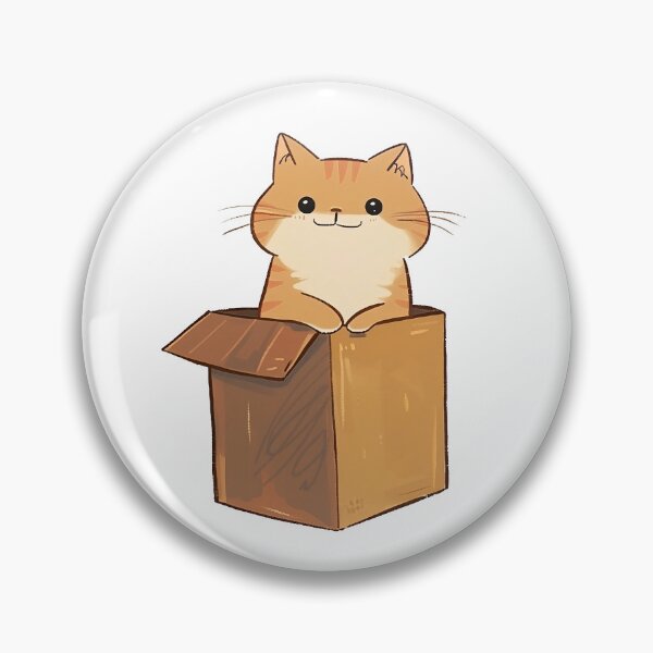 Item preview, Cat In Box designed and sold by Crazycatgraphic.