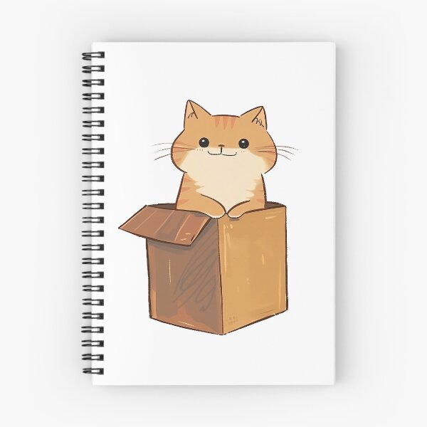 Item preview, Cat In Box designed and sold by Crazycatgraphic.