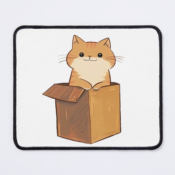 Item preview, Cat In Box designed and sold by Crazycatgraphic.