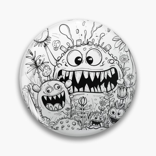 Item preview,  Happy Funny Monsters Collection designed and sold by Oksana Suprun.