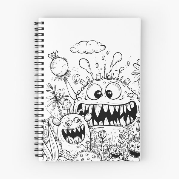 Item preview,  Happy Funny Monsters Collection designed and sold by Oksana Suprun.