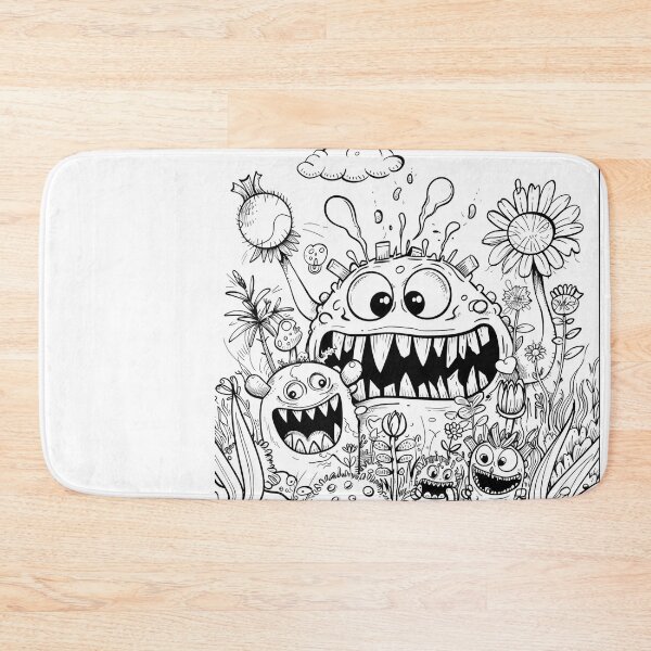 Item preview,  Happy Funny Monsters Collection designed and sold by Oksana Suprun.