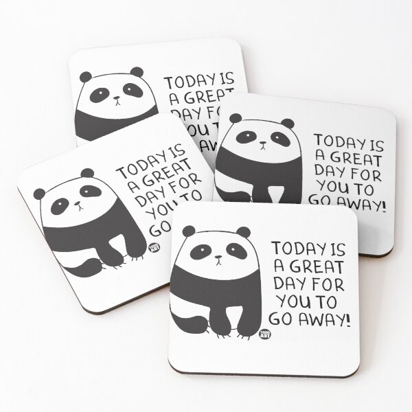 Item preview, TODAY GREAT DAY TO GO AWAY PANDA  designed and sold by TODD GOLDMAN.
