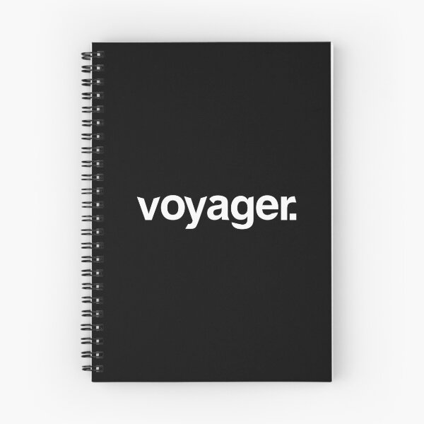 Item preview, Voyager - Traveller's Minimalist Black designed and sold by StaggerWords.