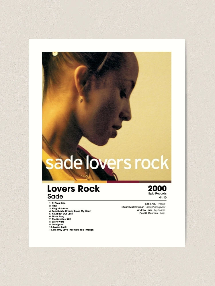 Sade - Lovers Rock | Album Card