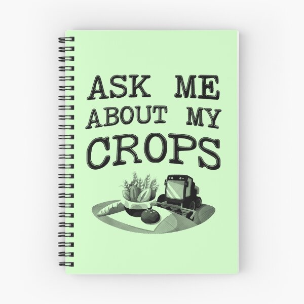 Item preview, Ask Me About My Crops - Farmer designed and sold by stressedrodent.