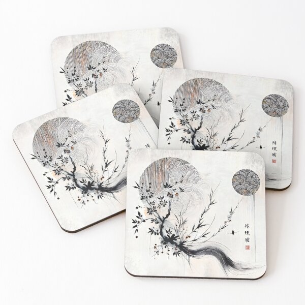Item preview, Traditional Asian Landscape designed and sold by PixelCraftDSG.