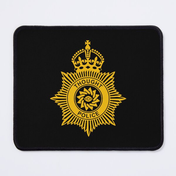 Item preview, Thought Police UK Badge designed and sold by ThomasKadmon.