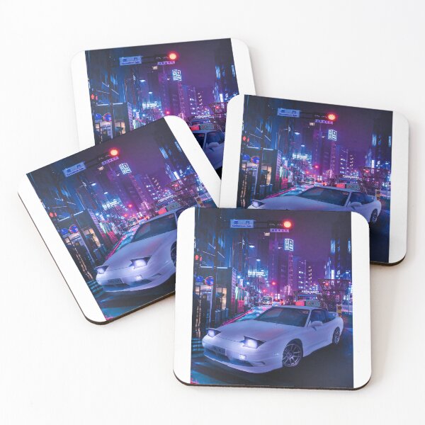 Item preview, Wavy White 180sx City Scape designed and sold by Cjeanes.
