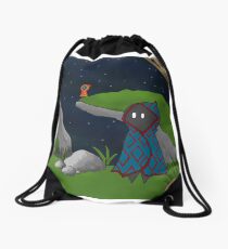 Cloaked Figures Drawstring Bag