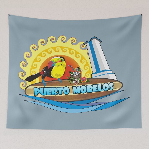 Item preview, Puerto Morelos - Tucán, surf - México designed and sold by studioss76.