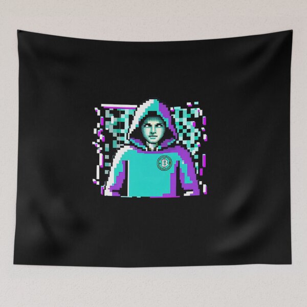 Item preview, Satoshi Nakamoto - The developer of Bitcoin - A mystery designed and sold by CryptoFunMerch.