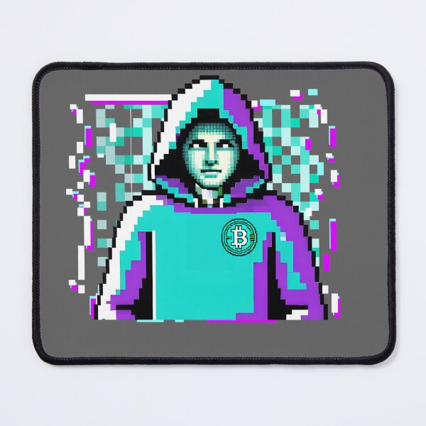 Item preview, Satoshi Nakamoto - The developer of Bitcoin - A mystery designed and sold by CryptoFunMerch.