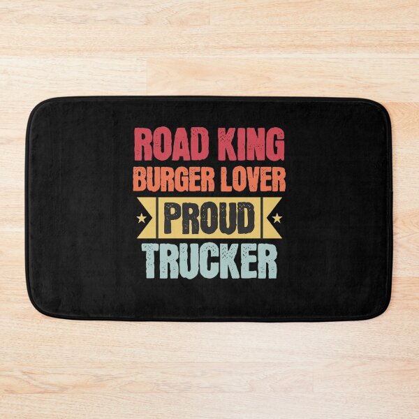 Artikelvorschau, Road King, Burger Liebhaber, Stolzer Trucker Trucker Geburtstag entworfen und verkauft von DomTeesHaven.