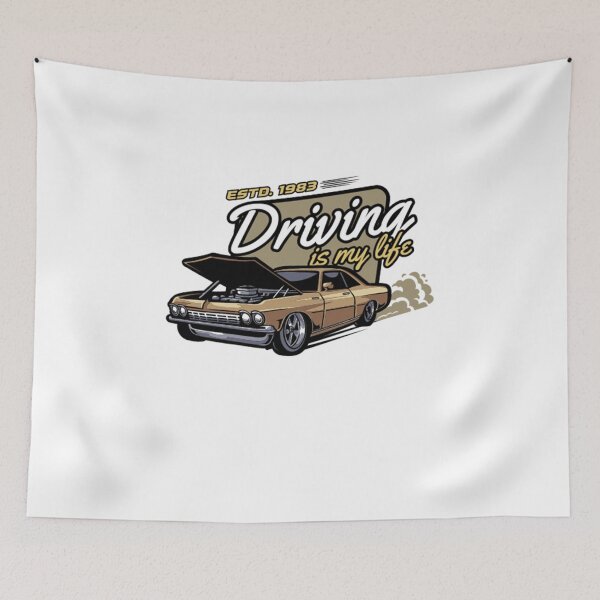 Item preview, Driving is my life vintage 1983 designed and sold by tkhrbika.