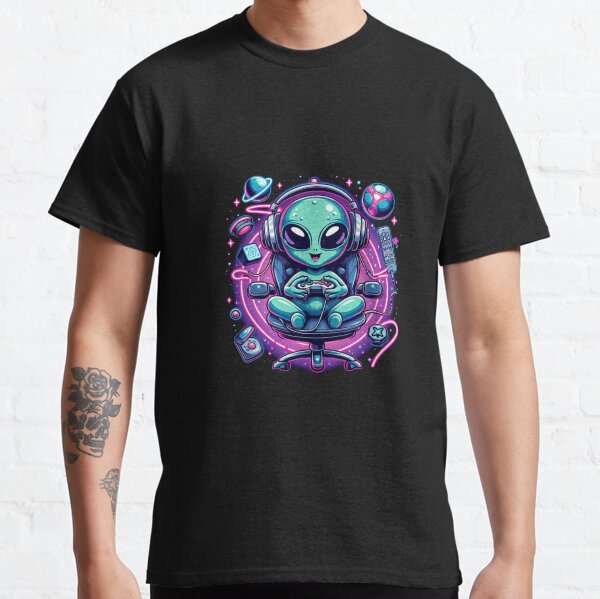 Item preview, Alien Gamer designed and sold by Anupios.