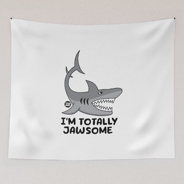 Item preview, TOTALLY JAWSOME SHARK designed and sold by TODD GOLDMAN.
