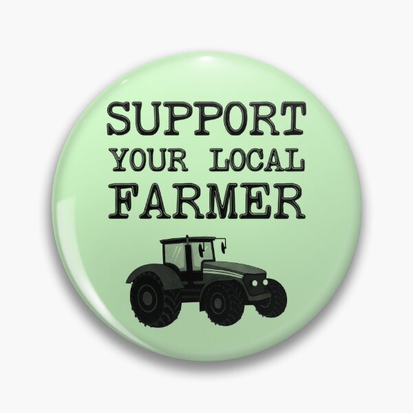 Item preview, Support Your Local Farmer designed and sold by stressedrodent.