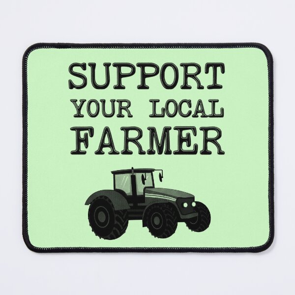 Item preview, Support Your Local Farmer designed and sold by stressedrodent.