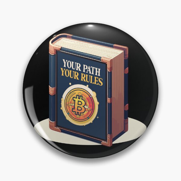 Item preview, Your way - your rules, Bitcoin the book for free spirits designed and sold by CryptoFunMerch.
