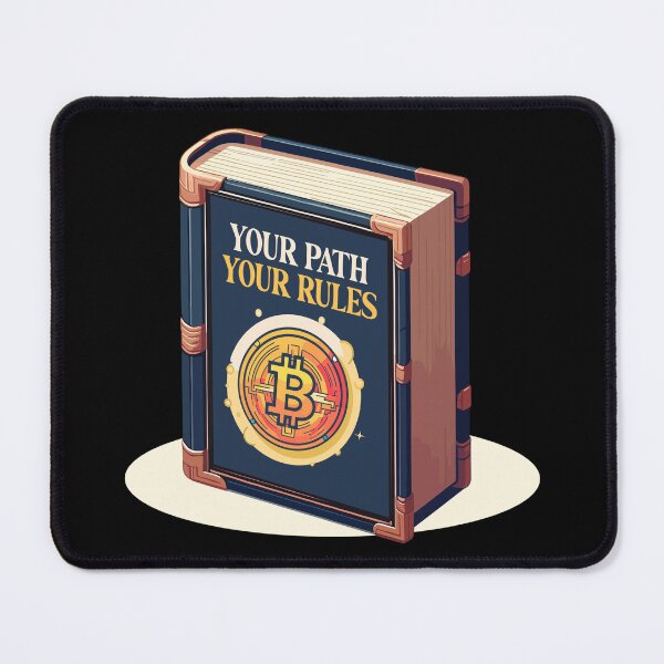 Item preview, Your way - your rules, Bitcoin the book for free spirits designed and sold by CryptoFunMerch.