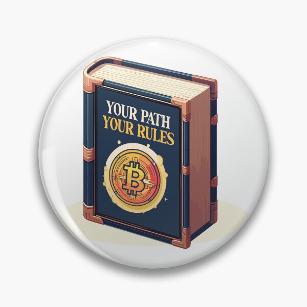 Item preview, Your way - your rules, Bitcoin the book for free spirits designed and sold by CryptoFunMerch.