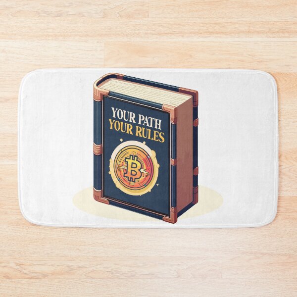 Item preview, Your way - your rules, Bitcoin the book for free spirits designed and sold by CryptoFunMerch.