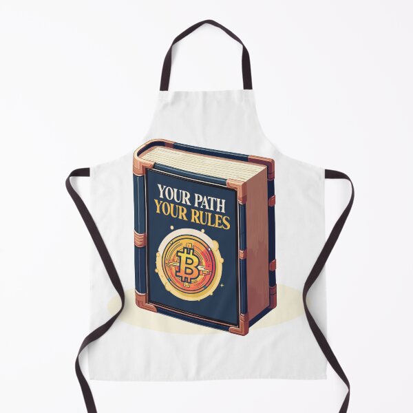 Item preview, Your way - your rules, Bitcoin the book for free spirits designed and sold by CryptoFunMerch.