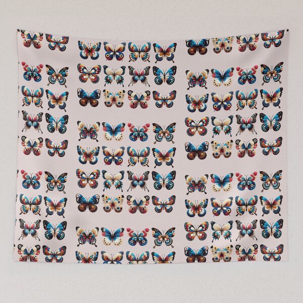 Item preview, Butterfly sticker set art designed and sold by Sukree.m.
