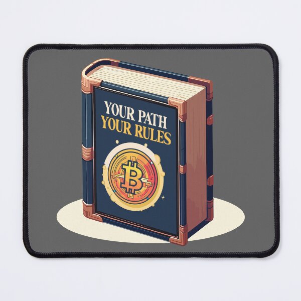 Item preview, Your way - your rules, Bitcoin the book for free spirits designed and sold by CryptoFunMerch.