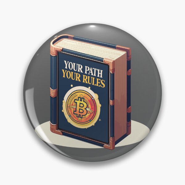 Item preview, Your way - your rules, Bitcoin the book for free spirits designed and sold by CryptoFunMerch.